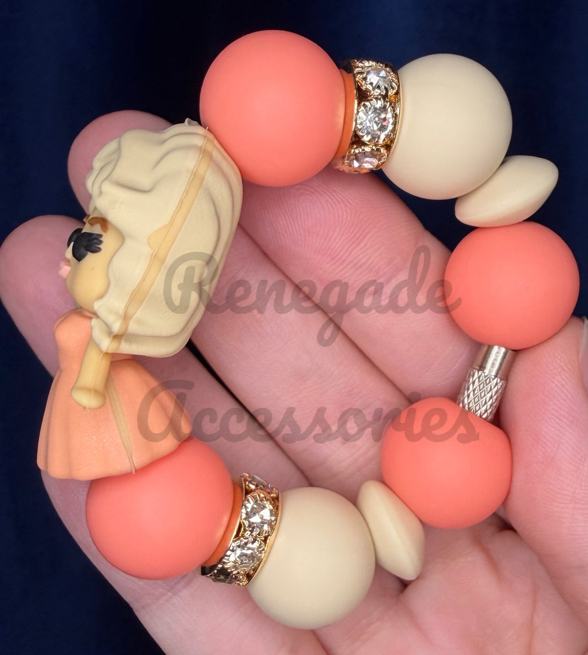 Silicone Charm - Dolly 3D