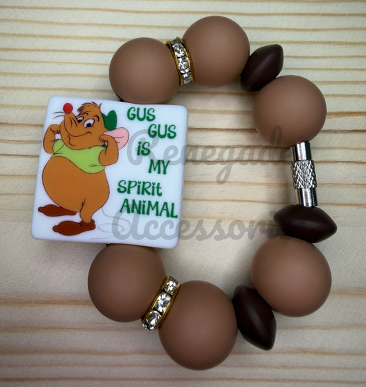 Silicone Charm - Gus Is My Spirit Animal