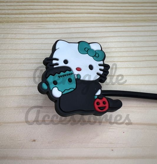 Straw Topper - HK Frankenstein Trick Or Treat