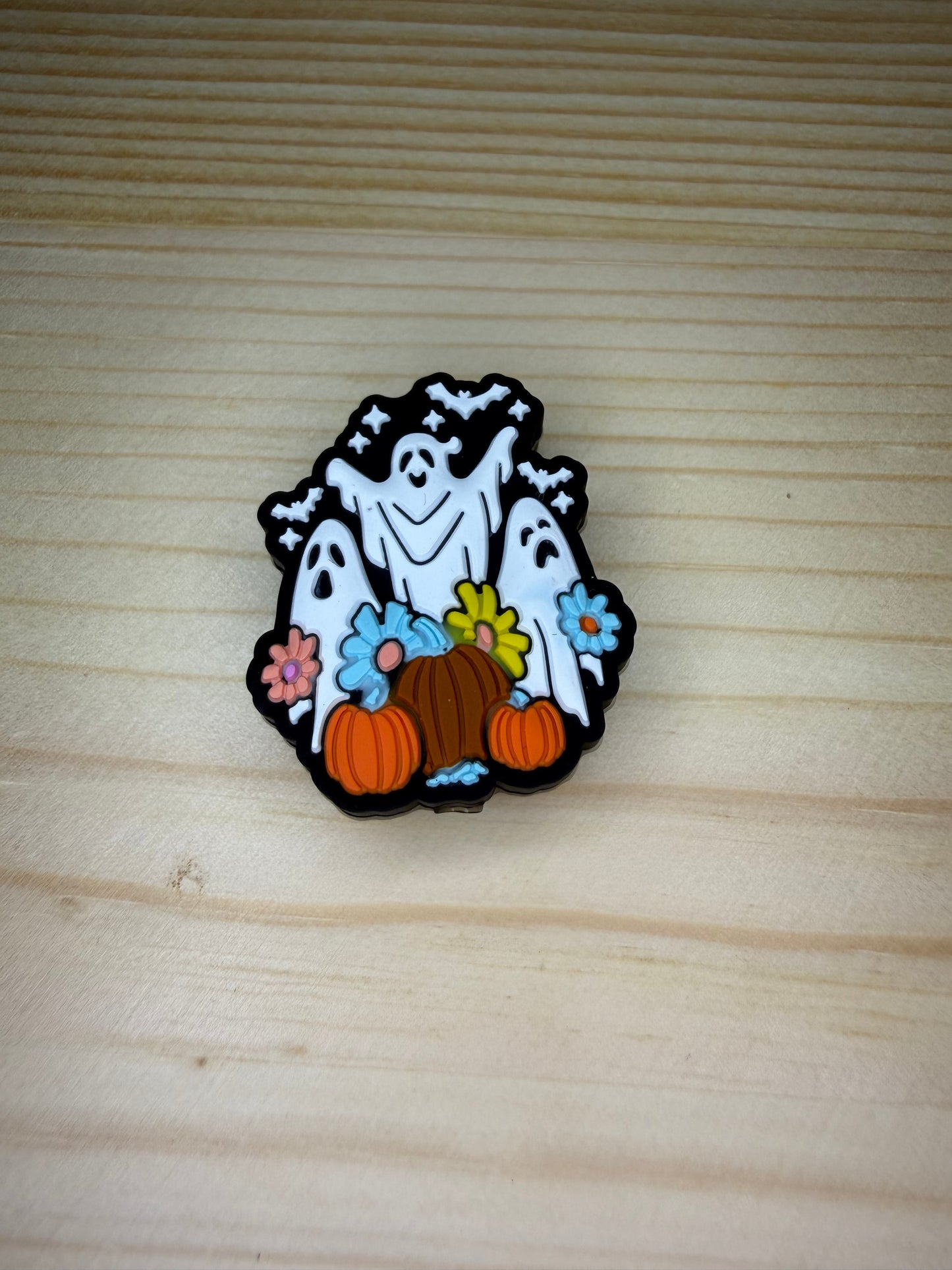 Focal Bead - Pumpkins & Ghosts