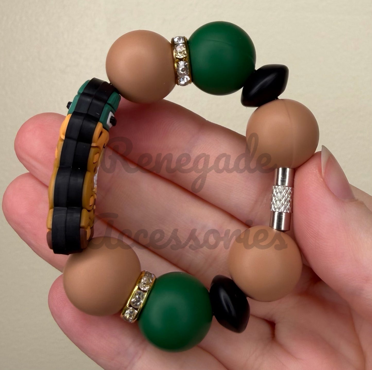 Silicone Charm - Bearista Bear Coffee