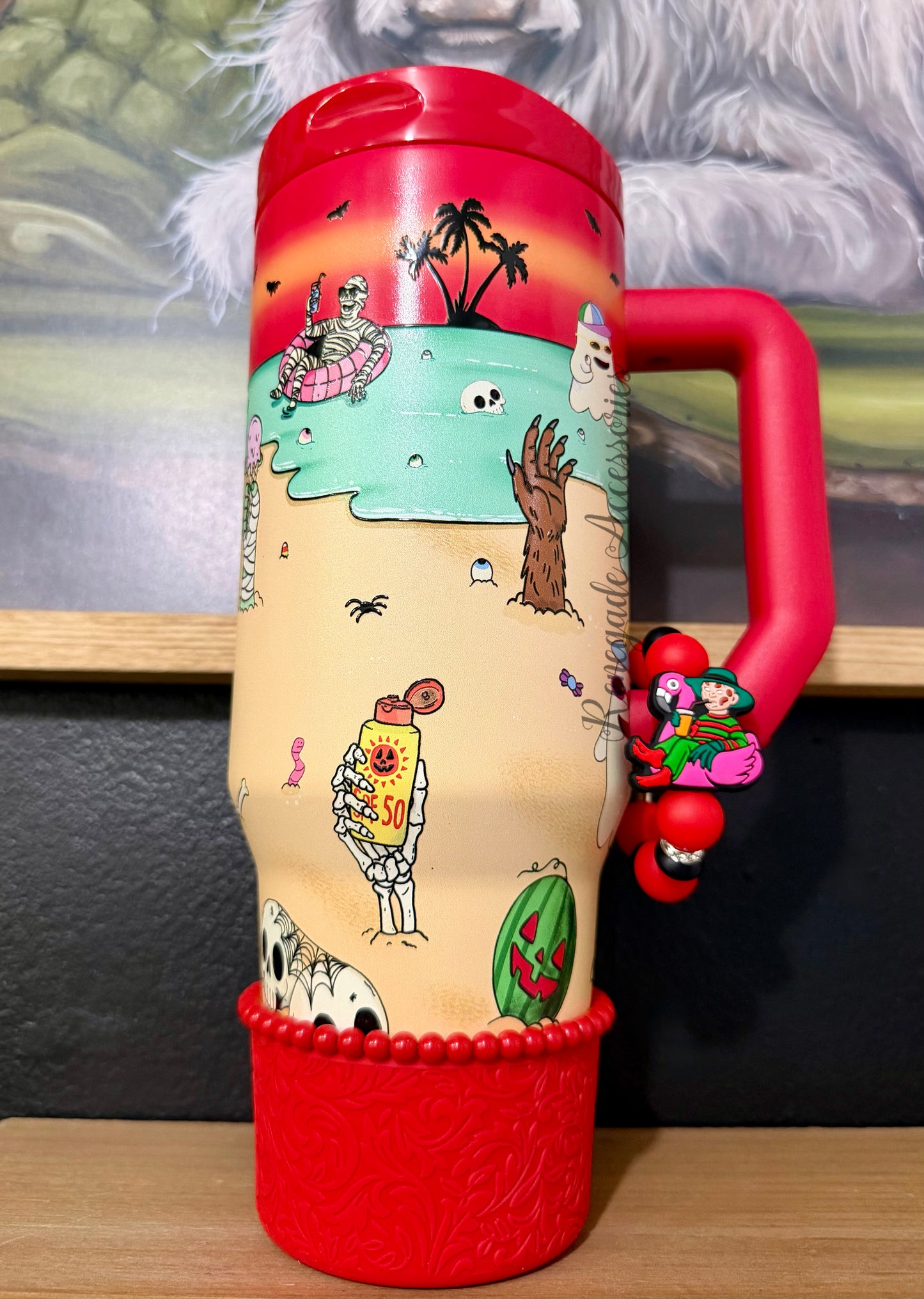 Silicone Charm - Summerween Freddy