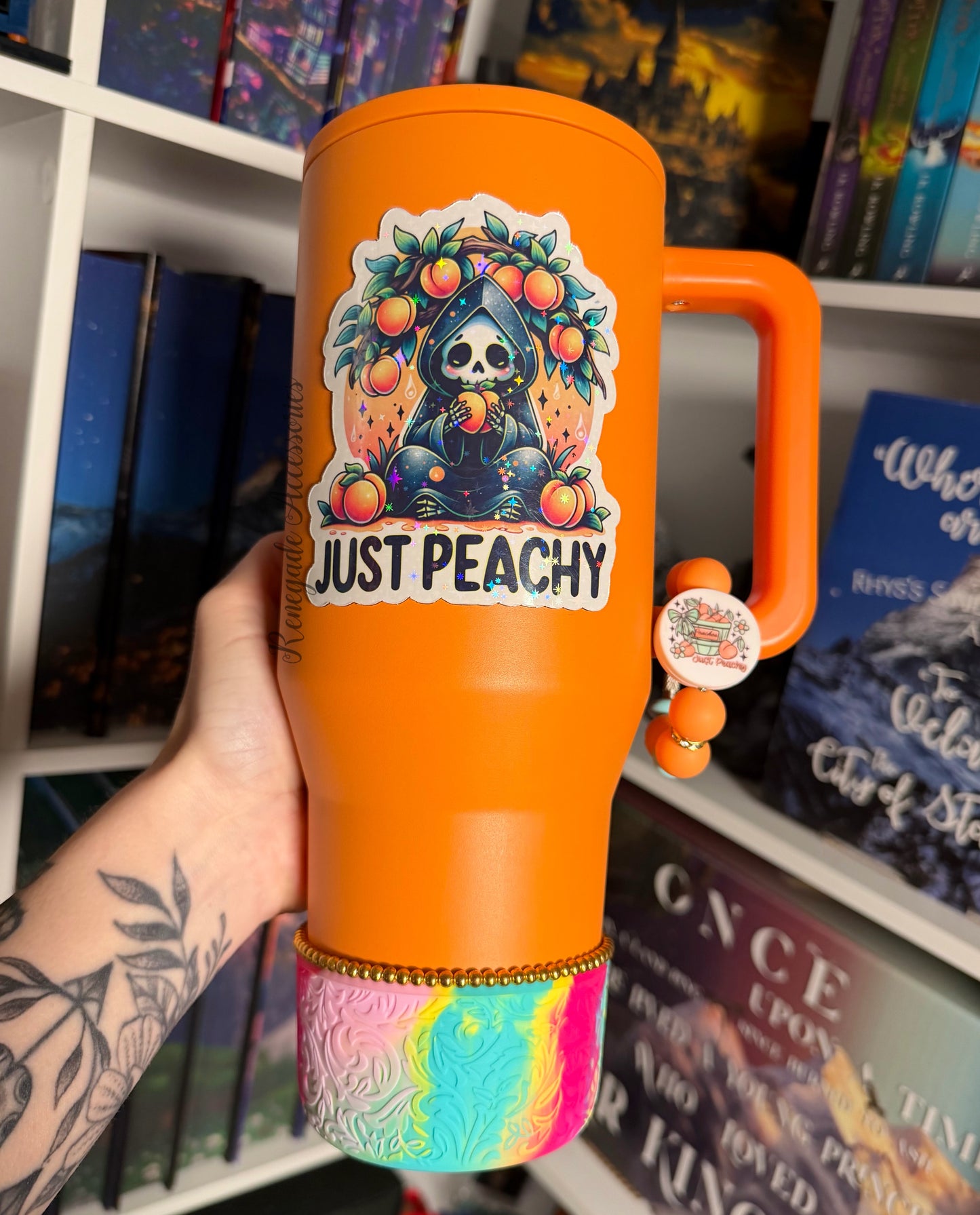 Silicone Charm - Just Peachy