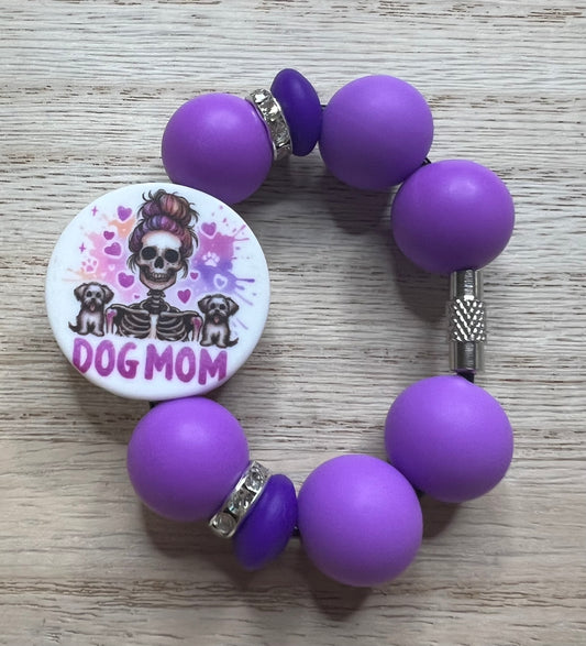 Silicone Charm - Dog Mom