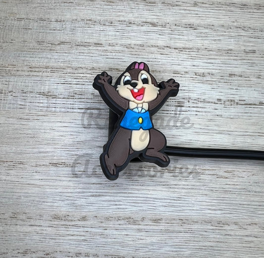 Straw Topper - Chip Character
