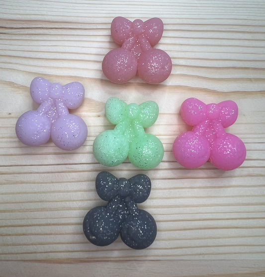 Focal Bead - Cherries (Set Of 5)