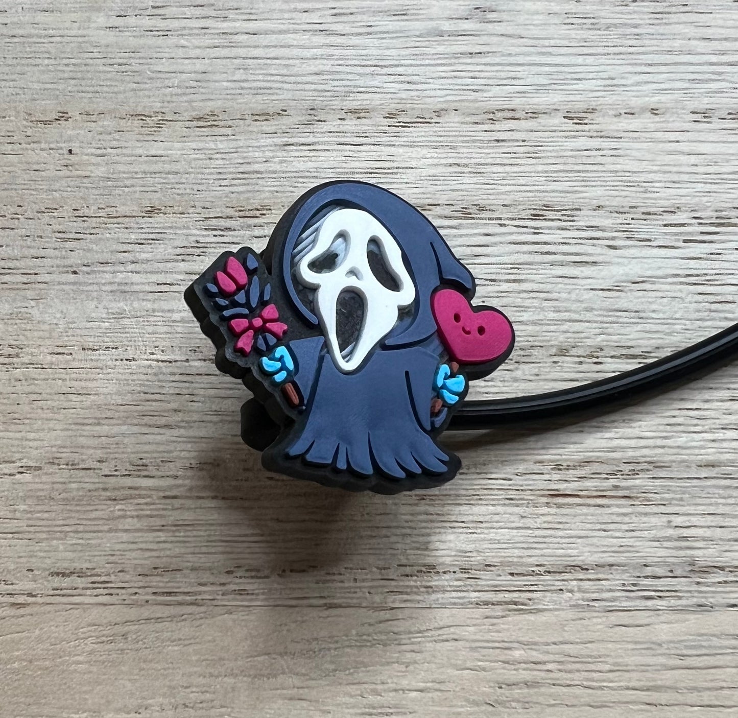 Straw Topper - Ghostface Gifts - Character