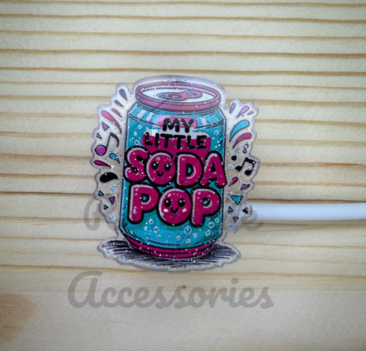 Straw Topper - Hunters Characters Soda Pop