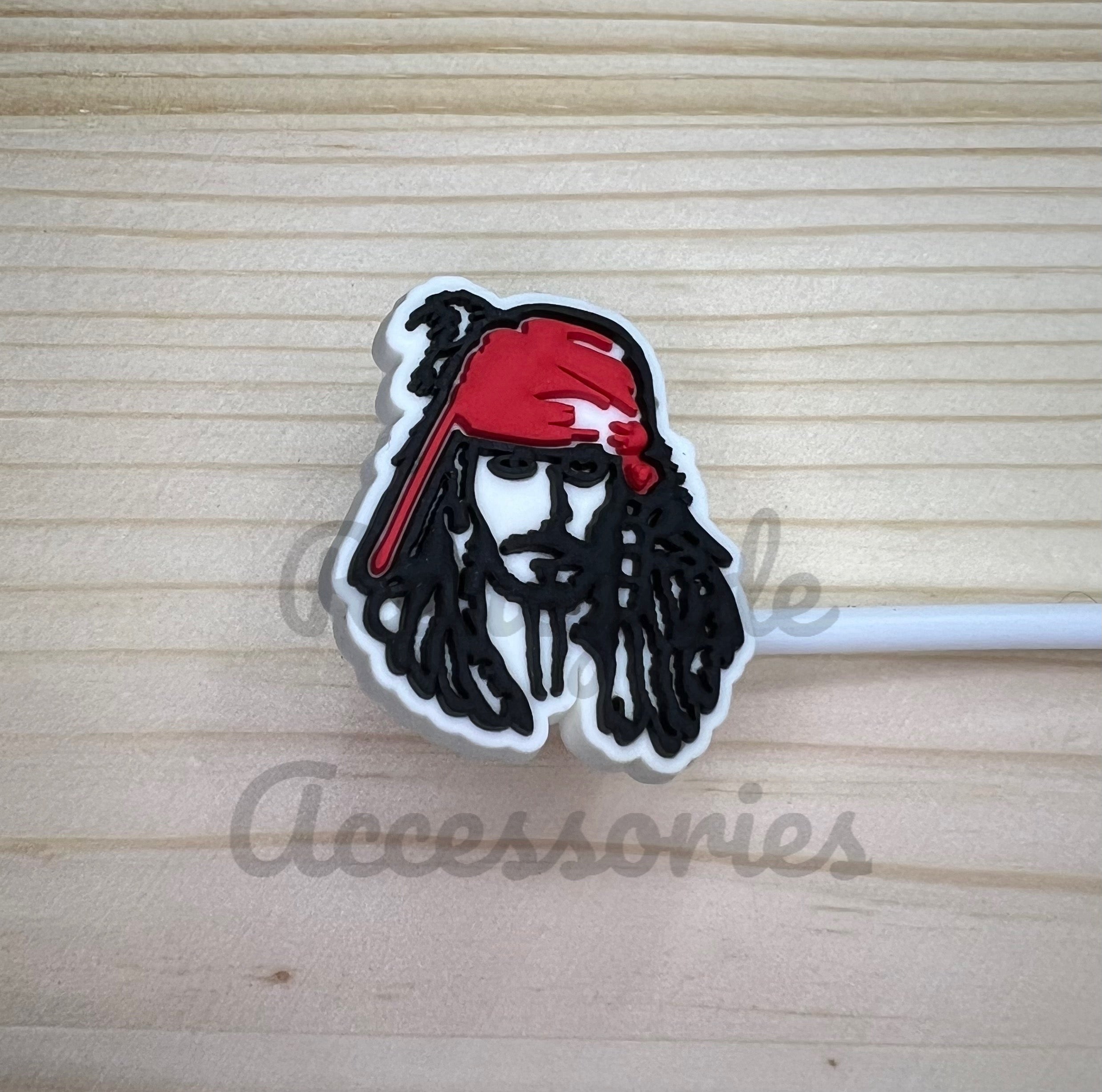 Straw Topper - Pirates Character – Renegade Accessories