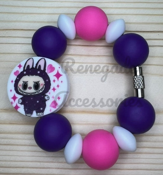 Silicone Charm - Bubu Purple