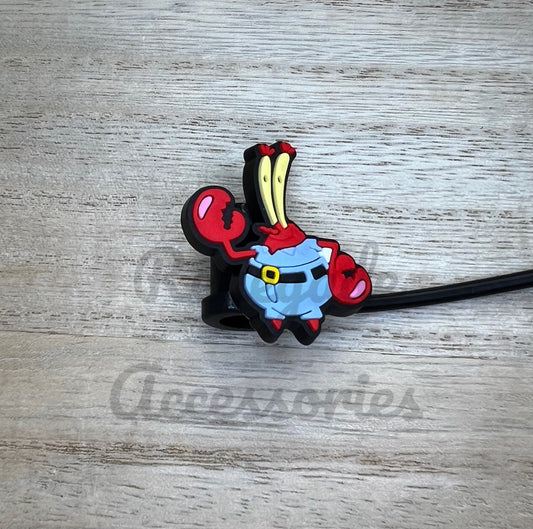 Straw Topper - Under Sea Character - Krabs