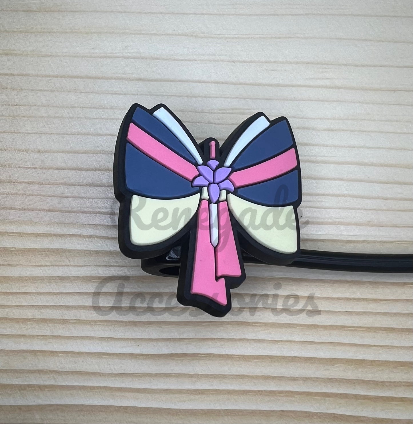 Straw Topper - Princess Bow Warrior