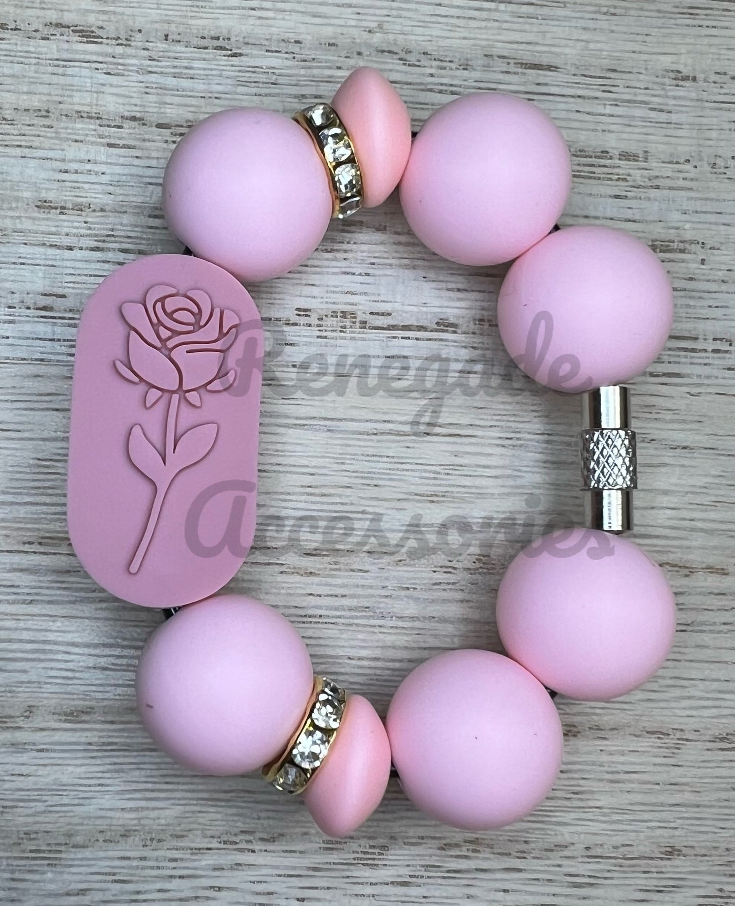 Silicone Charm - Wildrose