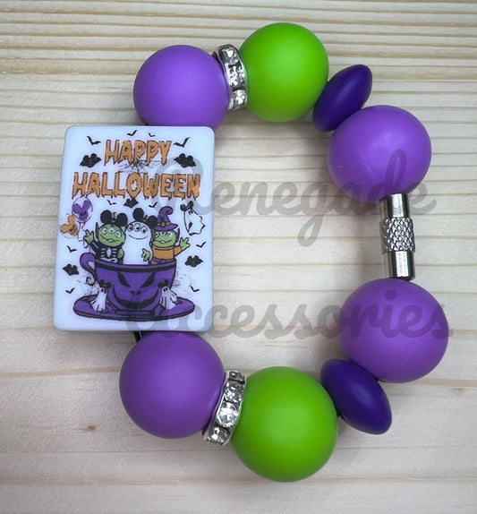 Silicone Charm - Happy Halloween Toy Aliens
