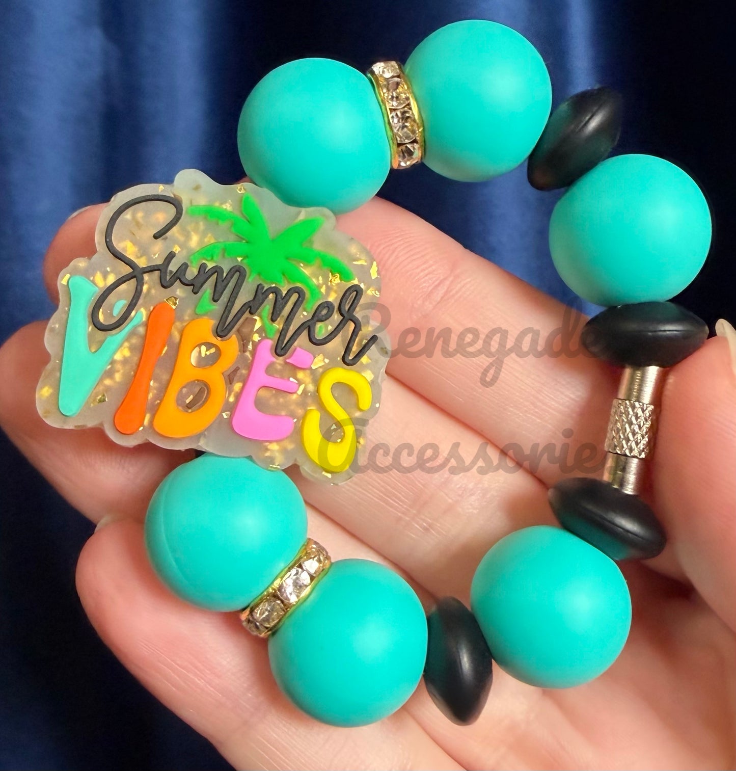 Silicone Charm - Summer Vibes
