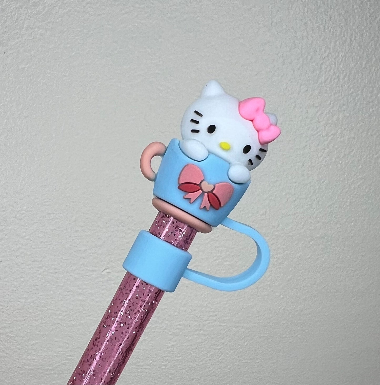 Straw Topper 3D - HK Bow Coffee/Mug