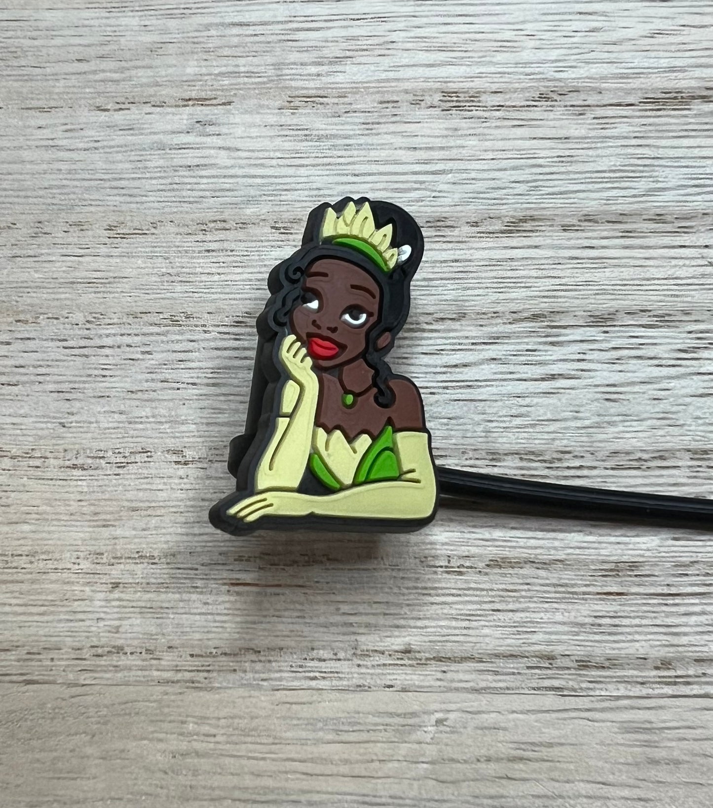 Straw Topper - Princess & Frog Character