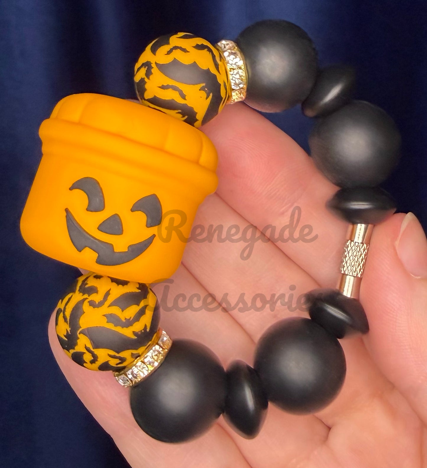 Silicone Charm - Boo Bucket