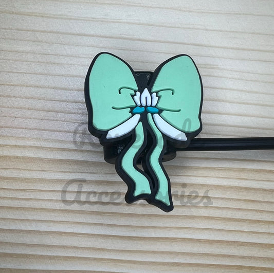 Straw Topper - Princess Bow Frog