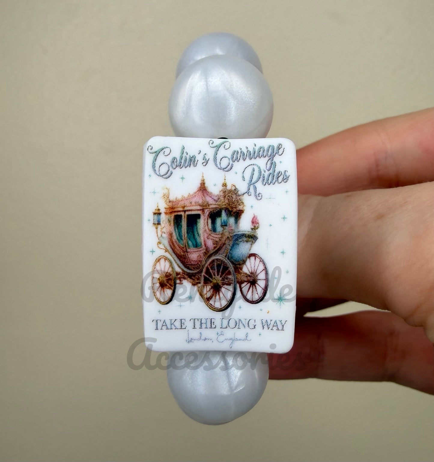 Silicone Charm - Colin’s Carriage Rides - Bridgerton