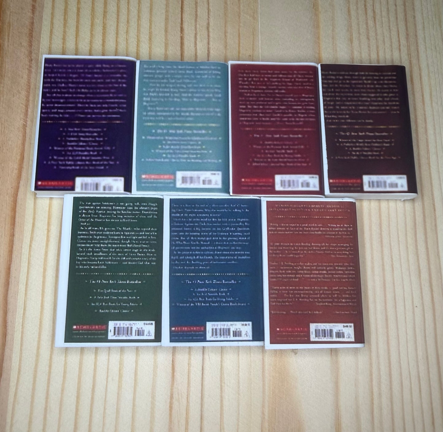 3D Printed Book Bundle - HP Set Of 7