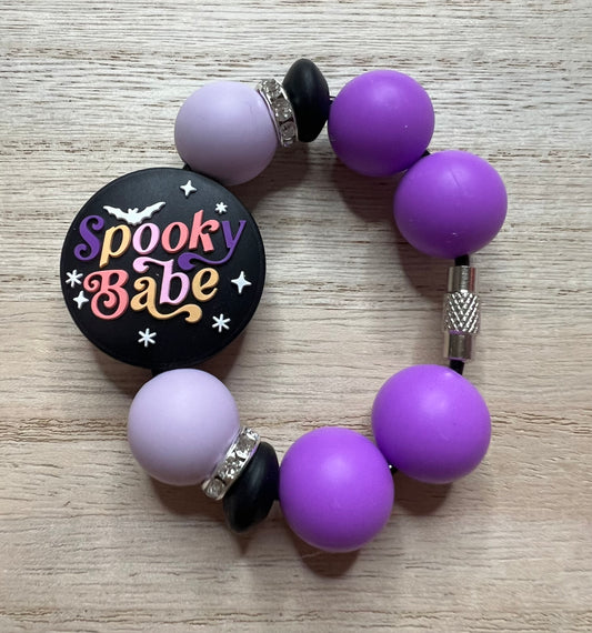 Silicone Charm - Spooky Babe