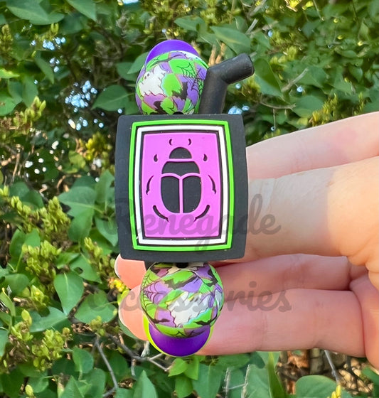 Silicone Charm - Beetle Guy Juice