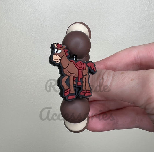 Silicone Charm - Toy Horse Character