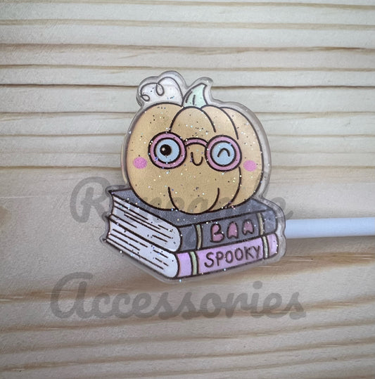 Straw Topper - Pumpkin Books