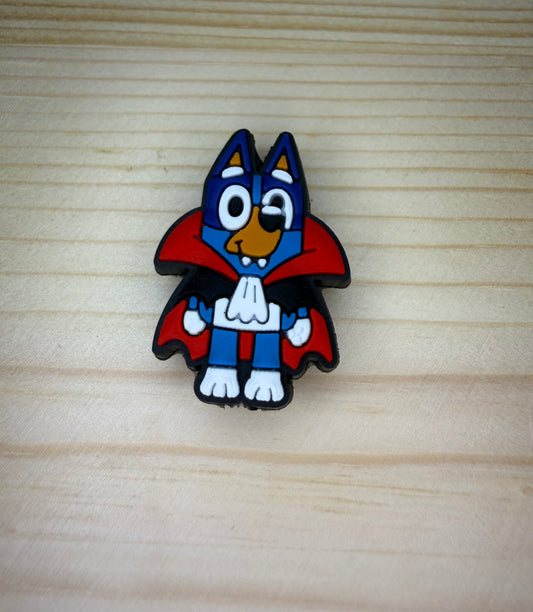 Focal Bead - Blue Dog Vampire