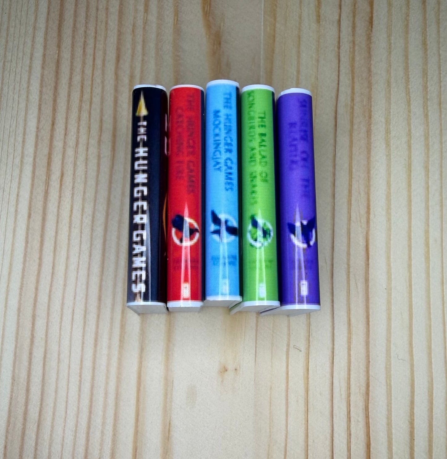 3D Printed Book Bundle - Hunger Games Set Of 5
