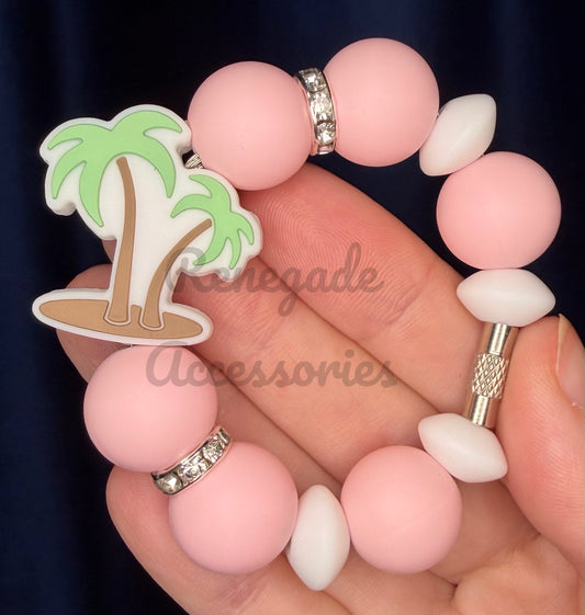 Silicone Charm - Palm Tree - Road Trip/Cabana ✨PREORDER - Read Description✨