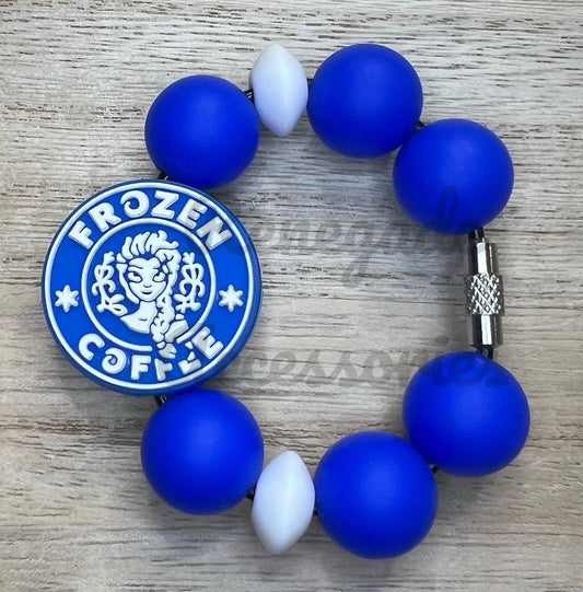 Silicone Charm - Frozen Coffee Character