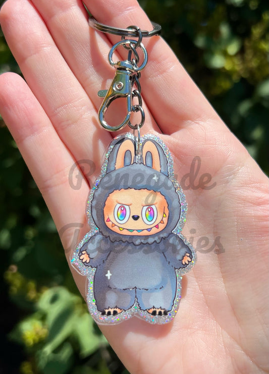 Bubu Keychain Handmade Resin/Acrylic - Secret Energy