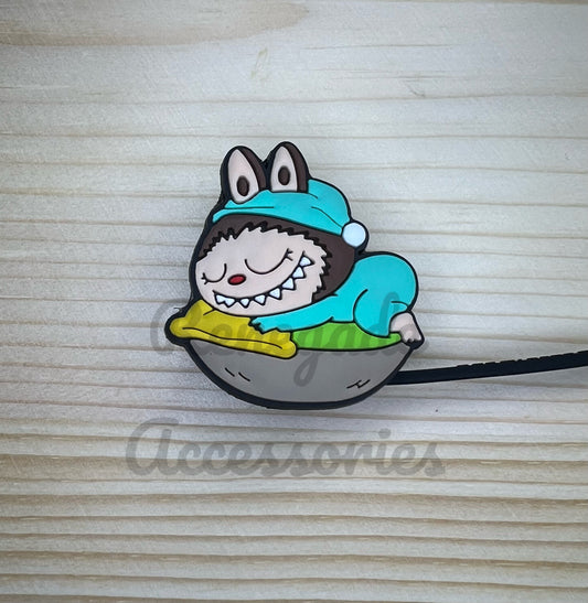 Straw Topper - Bubu Sleepy Blue