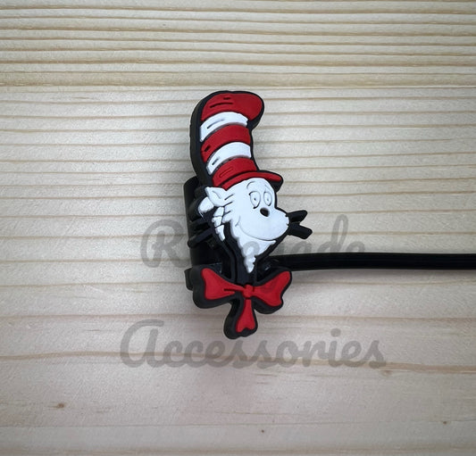 Straw Topper - Seuss Cat