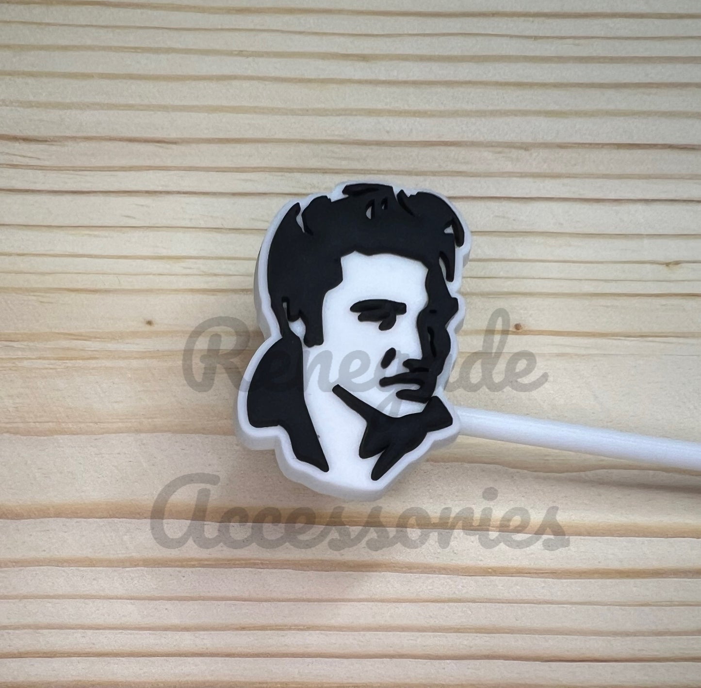 Straw Topper - Elvis