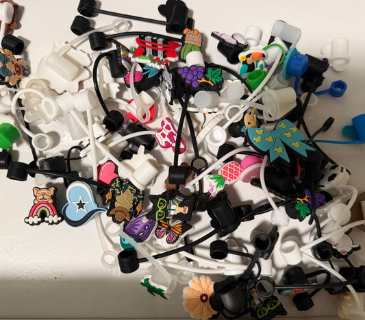 Straw Topper Scoop - Random Bundle! (20 Toppers)