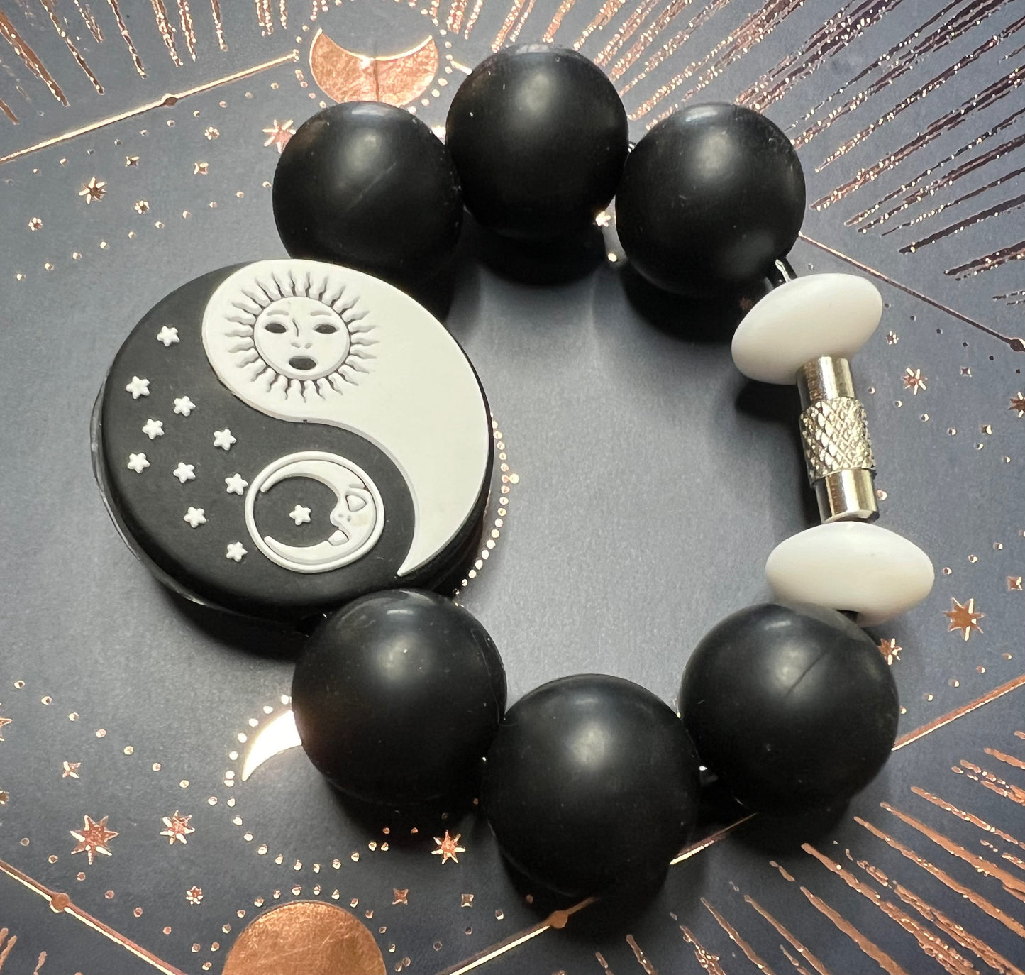 Silicone Charm - Yin Yang