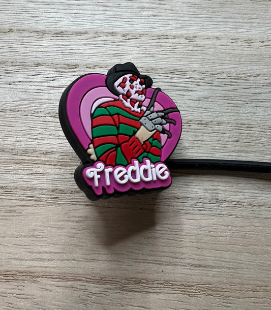 Straw Topper - Freddie / Freddy Heart - Character