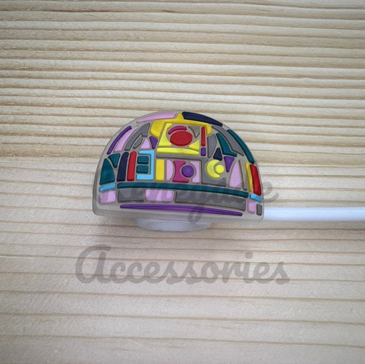 Straw Topper - SW Droid (Glow)