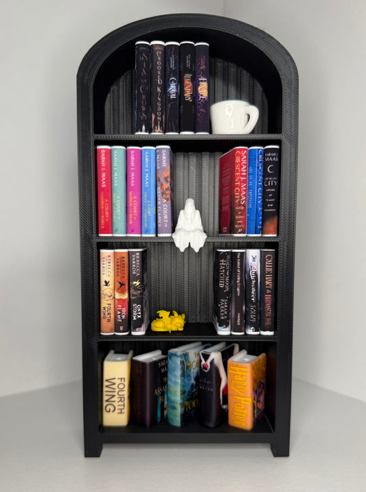 3D Printed Small Bookshelf (Shelf Only-Books Not Included!)