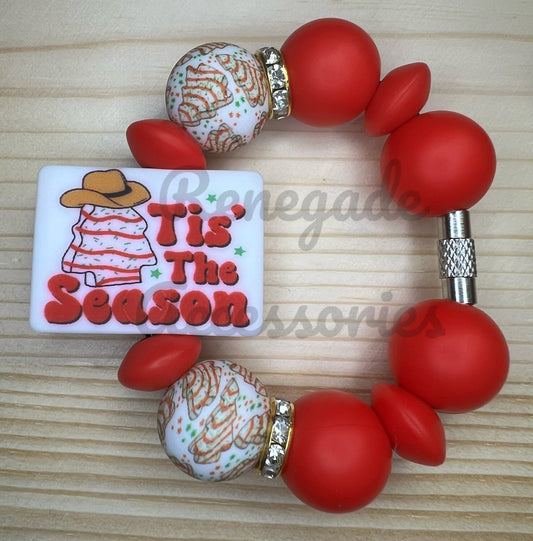 Silicone Charm - Tis The Season Tree Cake