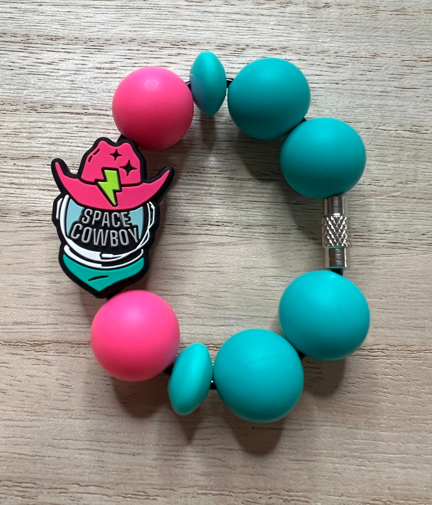 Silicone Charm - Space Cowboy