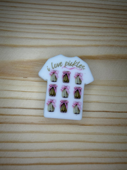 Focal Bead - I Love Pickles