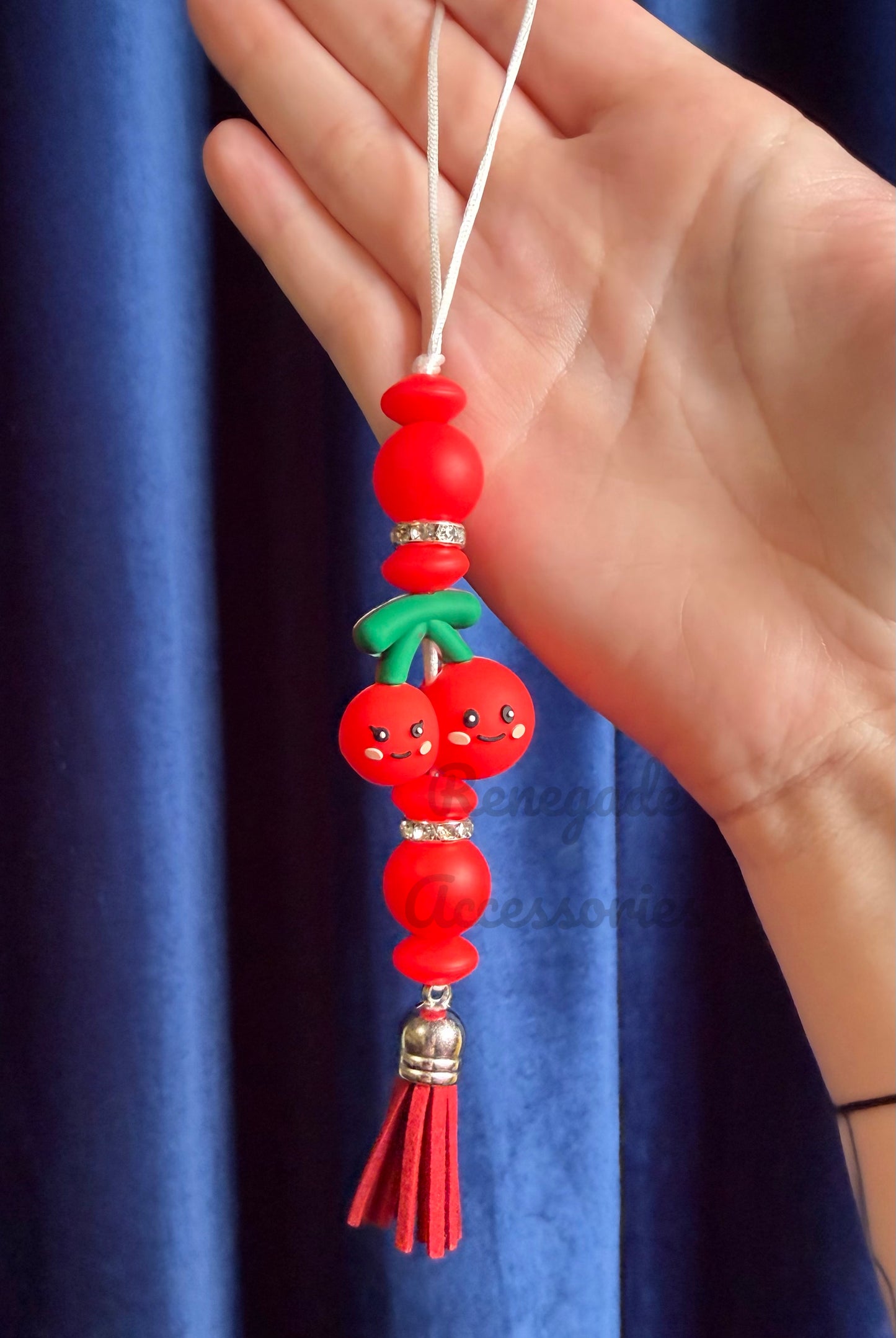 Silicone Charm - Enchanted Charms - Cherry 🖤32 Oz Sport🖤