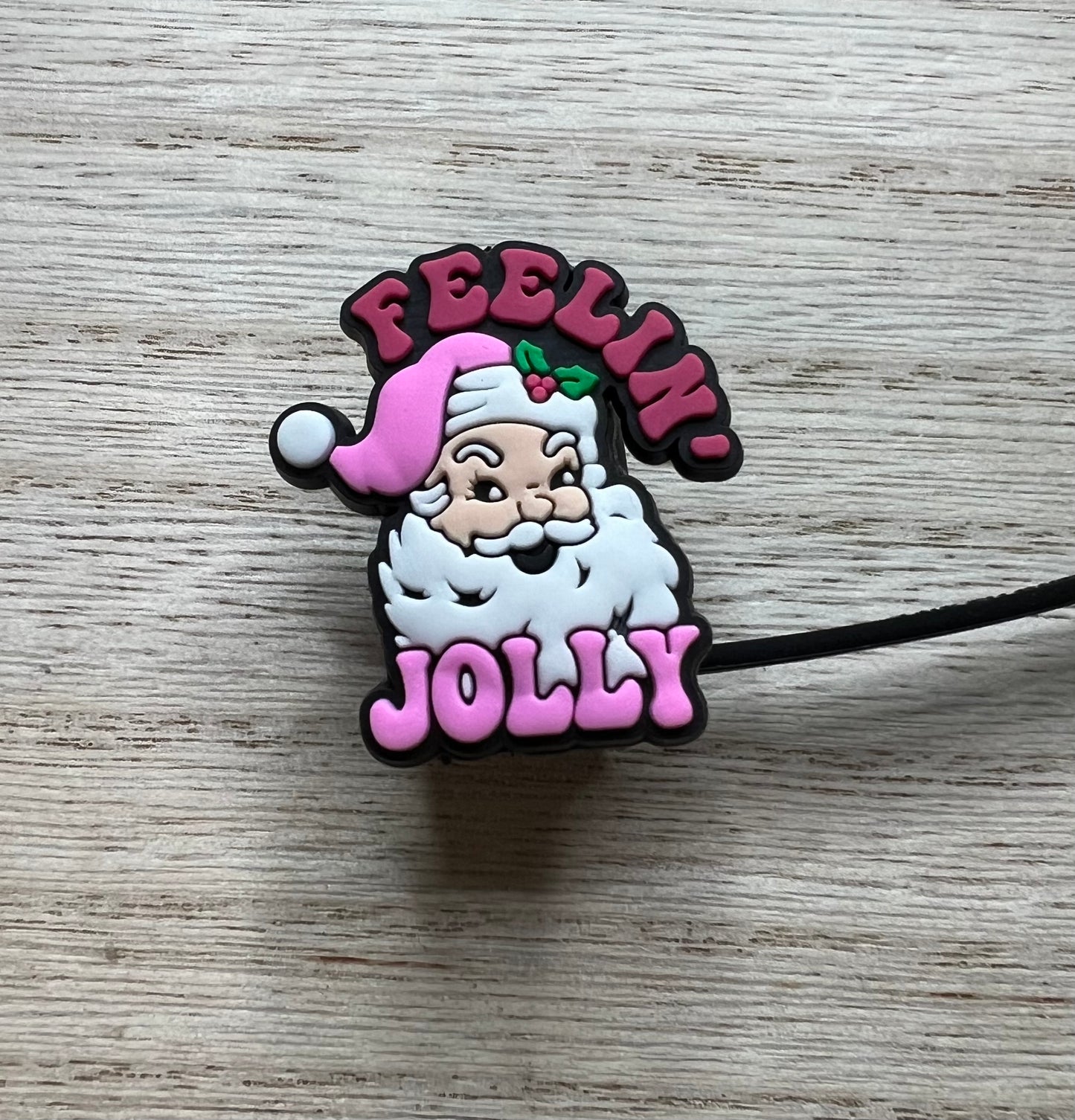 Straw Topper - Feelin’ Jolly