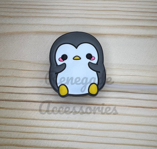Straw Topper - Penguin