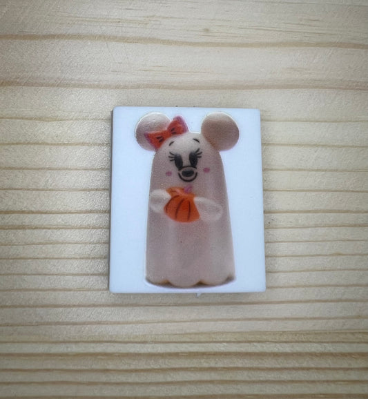 Focal Bead - Mouse Ears Ghost Girl - EXCLUSIVE