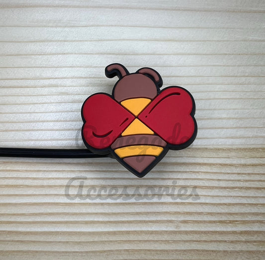 Straw Topper - Bee